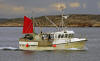 LL44 MARIE passerar Smgens hamn 2014-05-12  (19:11)